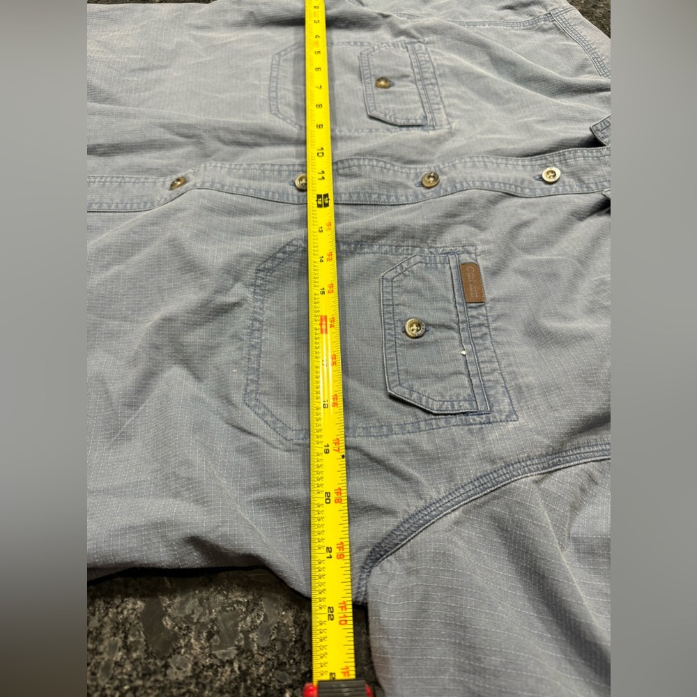 Carhartt men’s medium  short sleeve button down shirt - Picture 6 of 9